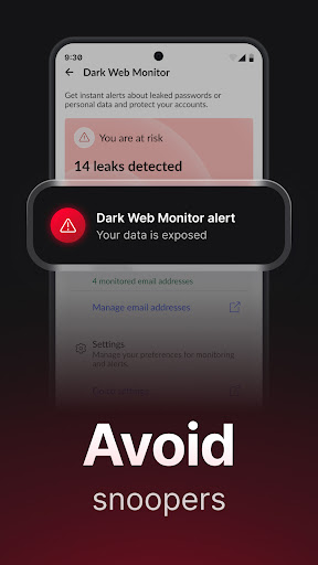 Dark Web Monitor alert