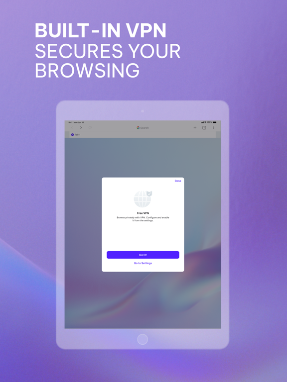 BUILT-IN VPN